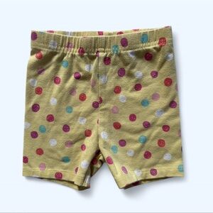 Garanimals Polka Dot Shorts in Yellow Girls Size 18 Months
